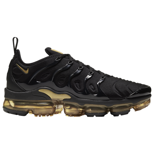 

Nike Mens Nike Air Vapormax Plus - Mens Running Shoes Black/Metallic Gold Size 08.0