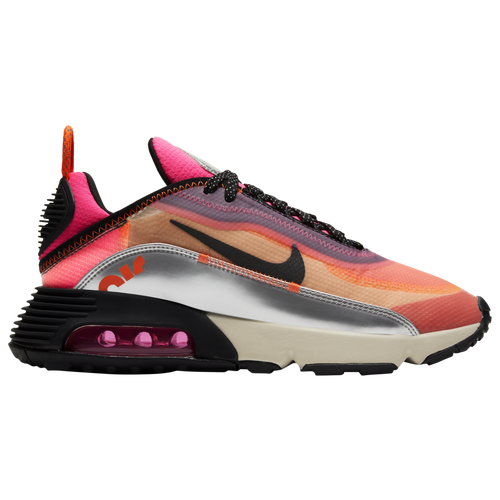 Nike Air Max 2090 - Women's Running Shoes - Hyper Crimson / Black / Pink Blast - CW8611-800