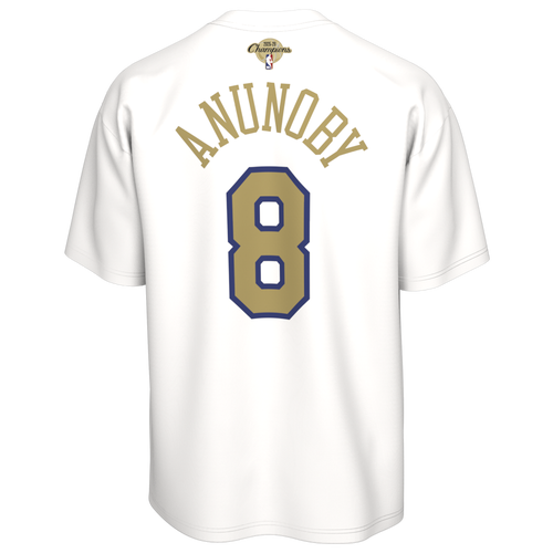 Nike Mens Og Anunoby Knicks Name & Number T-Shirt - White
