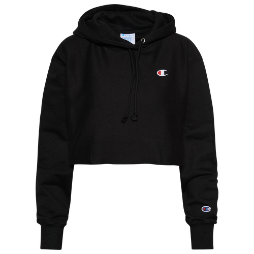 Champion WOMENS CHAMPION REVERSE WEAVE CROPPED HOODIE