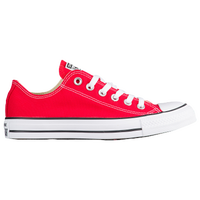 Women's - Converse All Star Low Top - Red/White