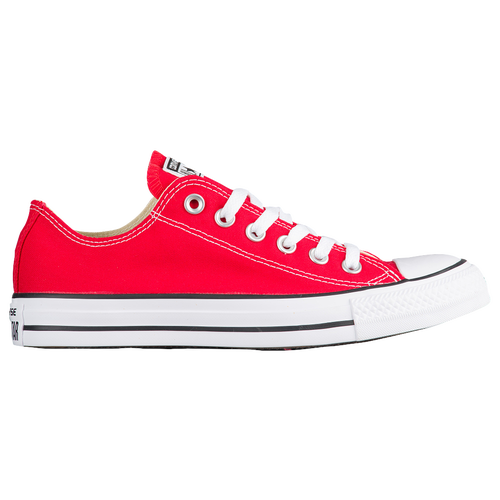 Shop Converse Womens  All Star Low Top In Red/white