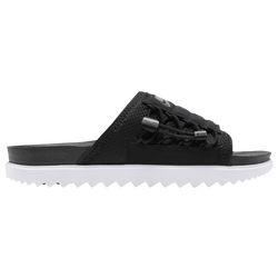 Women's - Nike Asuna Slides - Black/Black