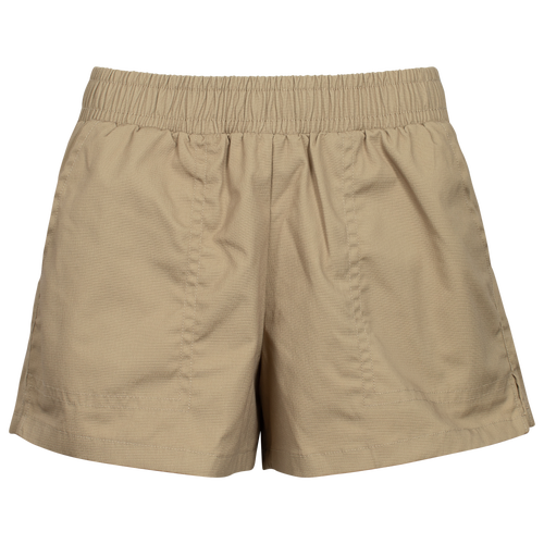 Shop Cozi Womens  3.5" Ripstop Shorts In Brown
