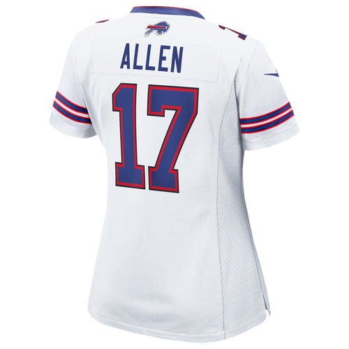 Nike Womens Josh Allen Bills Game Player Jersey In White