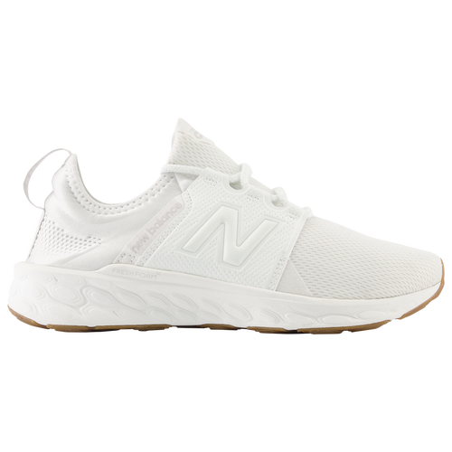 Shop New Balance Womens  Fresh Foam Cruz V3 In White/white