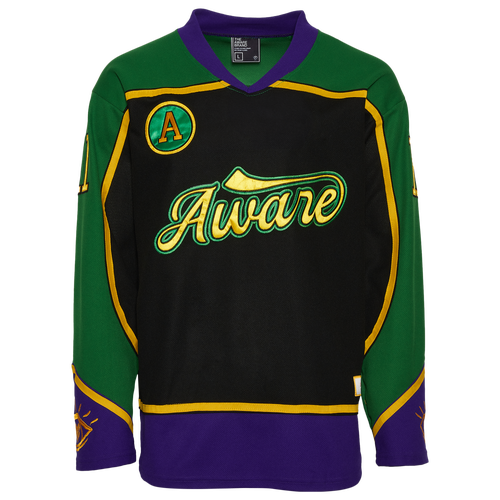 

Aware Brand Mens Aware Brand 111 Hockey Jersey - Mens Multi/Black Size S