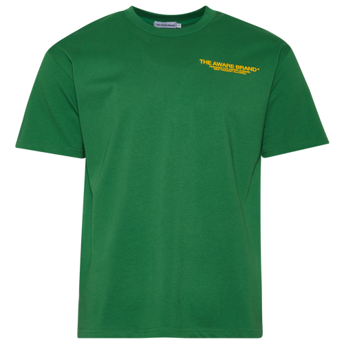 Shop Aware Brand Mens  3 Eye T-shirt In Green/multi