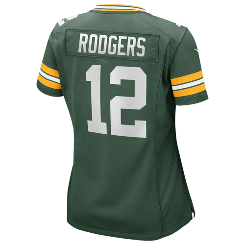 

Nike Womens Aaron Rodgers Nike Packers Game Player Jersey - Womens Green Size S