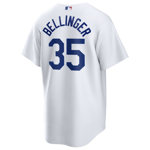 

Nike Mens Cody Bellinger Nike Dodgers Replica Player Jersey - Mens White/White Size XL