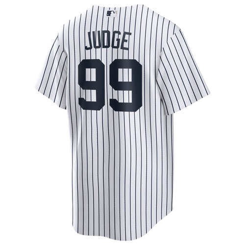 

Nike Mens Aaron Judge Nike Yankees Replica Player Jersey - Mens White/White Size S