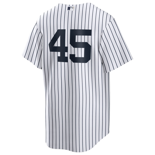Nike Mens New York Yankees  Yankees Replica Player Jersey In White/white