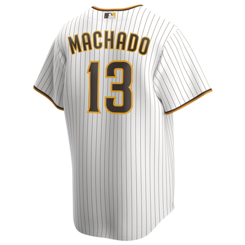 

Nike Mens Manny Machado Nike Padres Alternate Replica Player Jersey - Mens White Size XL