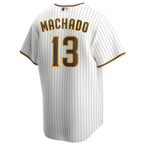 

Nike Mens Manny Machado Nike Padres Alternate Replica Player Jersey - Mens White Size S