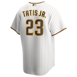 Men's - Nike Padres Alternate Replica Player Jersey - White