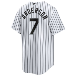 Men's - Nike White Sox Replica Player Jersey - White/Black