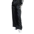 adidas Originals Satin Wide Leg Track Pants - Adidas Black/White