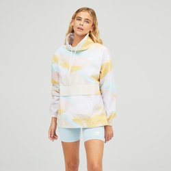 Women's - New Balance Anorak Jacket - White/Multi