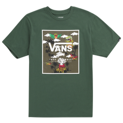 Boys' Preschool - Vans Print Box T-Shirt - Green/White