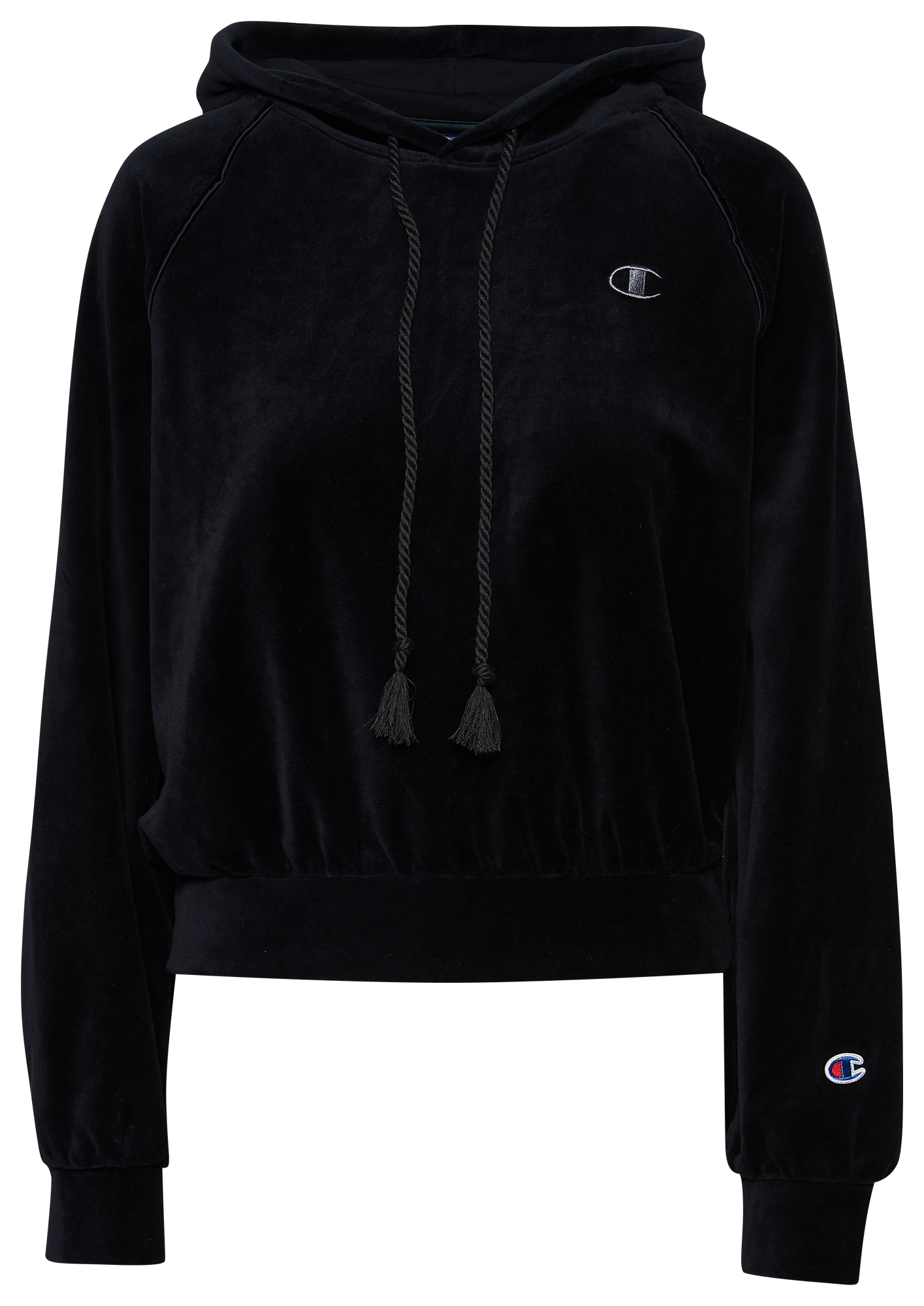 Champion Velour Hoodie Women's