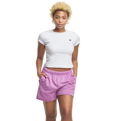 Women's - Champion Rib T-Shirt - White/Black