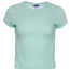 Champion Rib T-Shirt - Women's Teal/White
