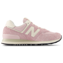 Women's - New Balance 574 Classic - White/Pink