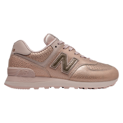 Womens - New Balance 574 Classic - Smoked Salt/Peach