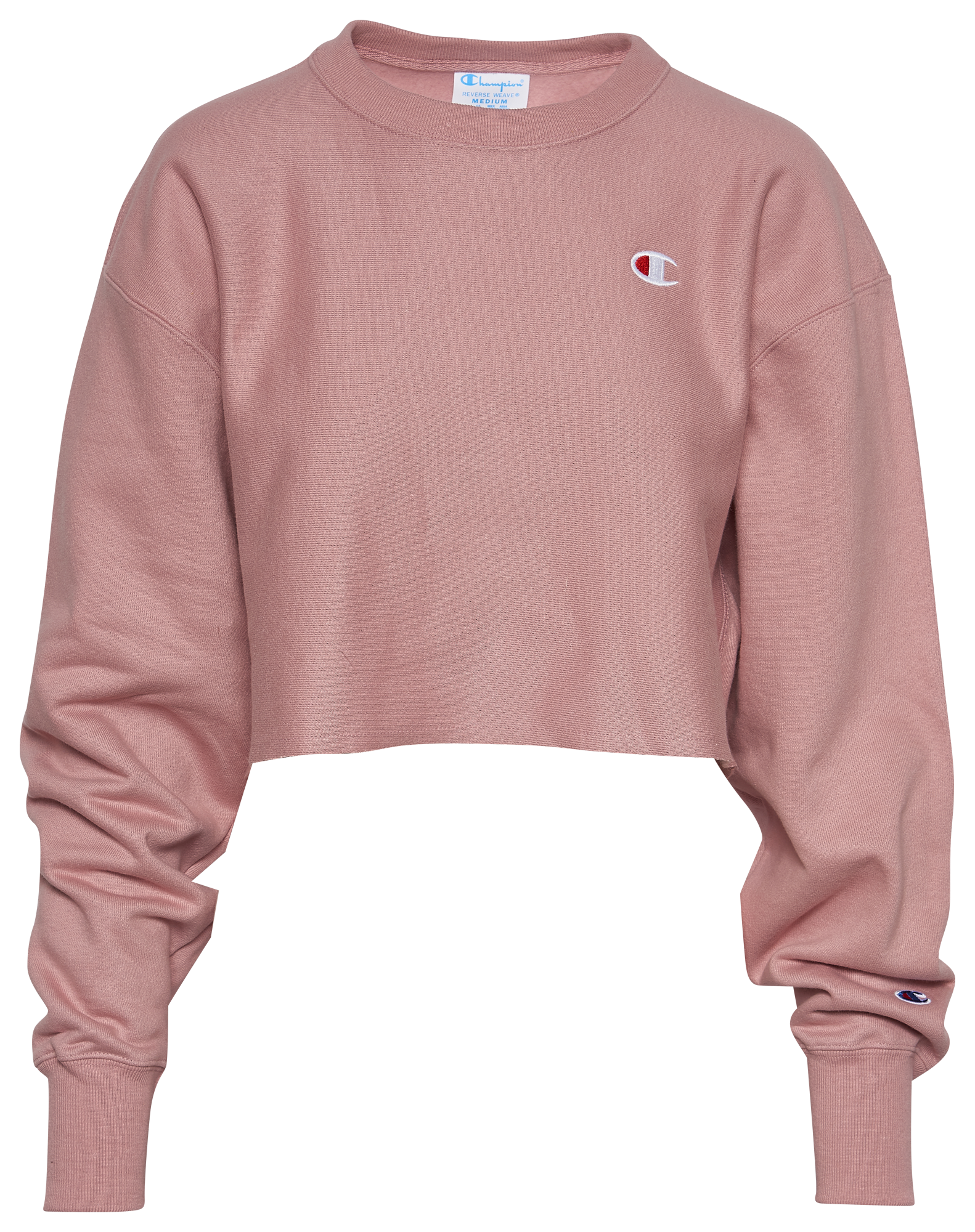 Champion Reverse Weave Cropped Cut Off Crew | Champs Sports