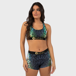 Women's - Ethika Graphic Sports Bra - Multi/Multi