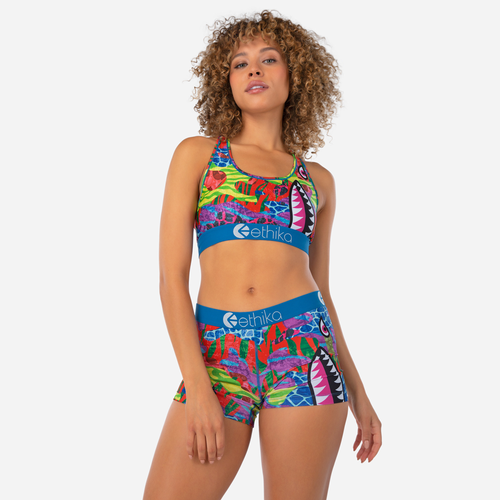 Ethika Womens Graphic Shorts In Multi