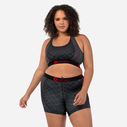 Women's - Ethika Graphic Shorts - Black