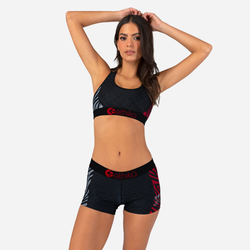 Women's - Ethika Graphic Shorts - Black/Multi