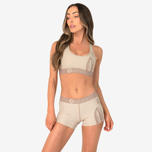 

Ethika Womens Ethika BMR Mocha Rose Shorts - Womens Cream/Cream Size XL