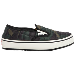 Boys' Grade School - Vans Slip-er 2 - Green/Black/White