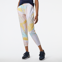 Women's - New Balance Athletics Mystic Minerals Pants - White/Multi