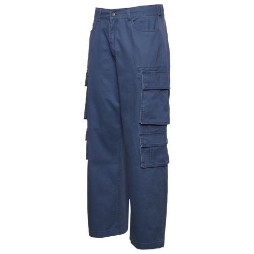 

LCKR Mens LCKR Baggy Wide Leg Cargo Pants - Mens Oceana Size M