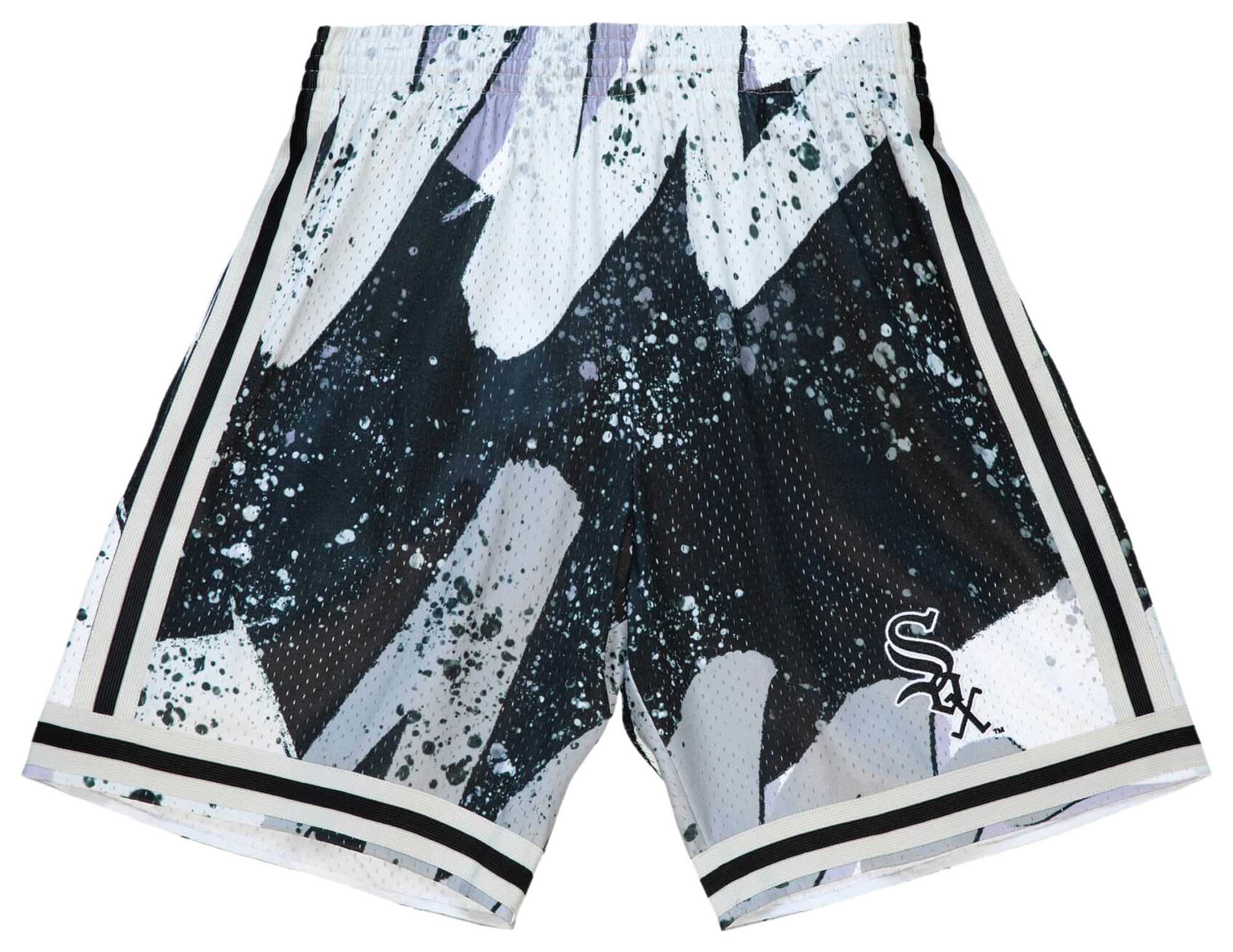 Lids Chicago White Sox Mitchell & Ness Hyper Hoops Shorts - Black