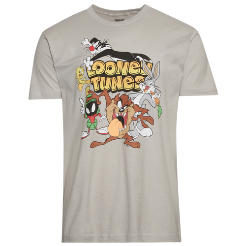 Graphic Tees Mens  Looney Squad T-shirt In Gray