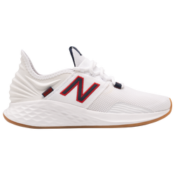 Women's - New Balance Fresh Foam Roav - White/Navy/Red
