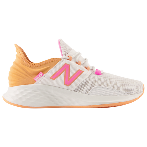 

New Balance Womens New Balance Fresh Foam Roav - Womens Running Shoes Nimbus Cloud/Peach/Pink Size 07.0