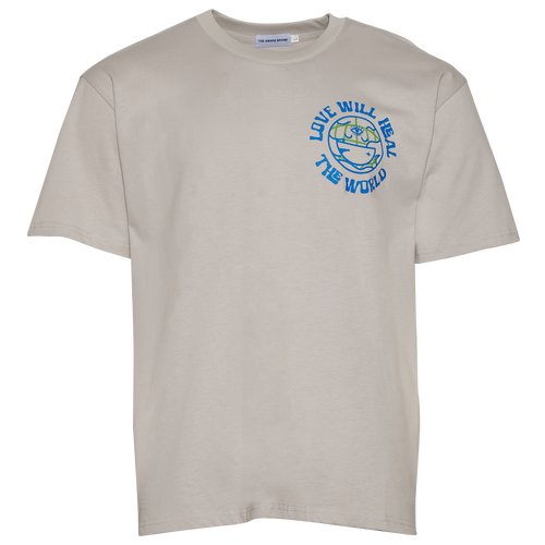 

Aware Brand Mens Aware Brand Love Will T-Shirt - Mens Beige/Beige Size S