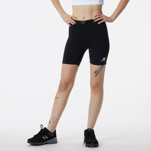 

New Balance Womens New Balance Coco Utility Short - Womens Black/Black Size S
