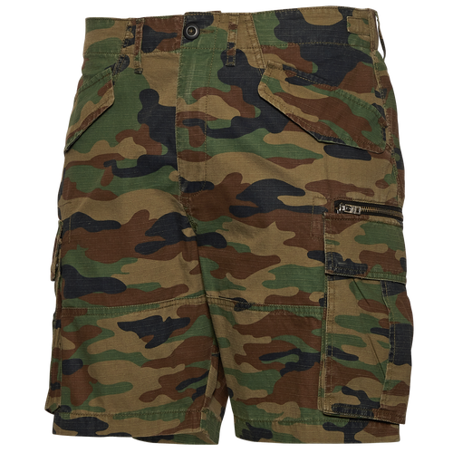 

LCKR Mens LCKR Black Hawk Cargo Shorts - Mens Multi Size XXL