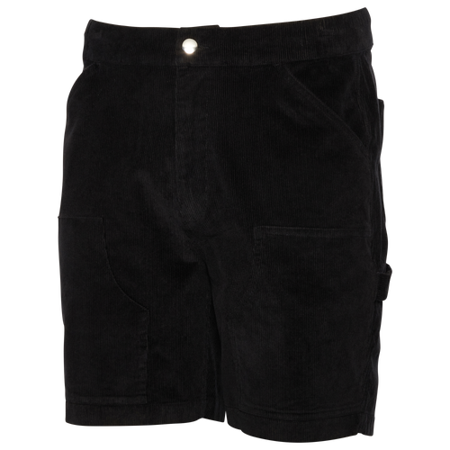 MENS - LCKR Painters Corduroy Shorts - Black