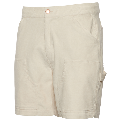 

LCKR Mens LCKR Painters Corduroy Shorts - Mens White Size XXL