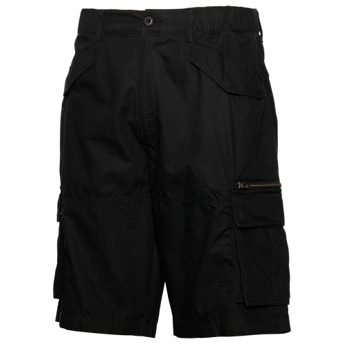 Shop Lckr Mens  Black Hawk Cargo Shorts Long Inseam