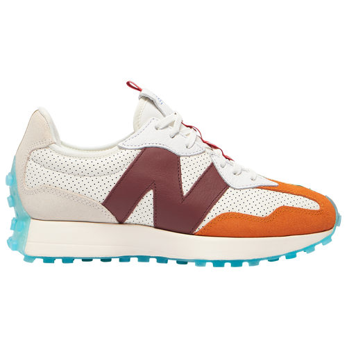 New Balance 327 - Women's Running Shoes - Rbal White / Yellow / Orange - WS327FCO