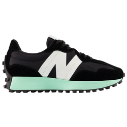 Women's - New Balance 327 - Black/Bright Mint