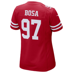 Women's - Nike 49ers Player Game Jersey - Scarlet